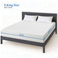 Cooling Gel Memory Foam Mattress – Medium Firm, Motion Isolation, Pressure-Relieving Bed in a Box