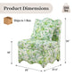 French Traditional Accent Chair with Scalloped Back and 1.75 lb High-Density Foam