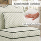 French Traditional Accent Chair with Scalloped Back and 1.75 lb High-Density Foam