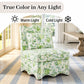 French Traditional Accent Chair with Scalloped Back and 1.75 lb High-Density Foam