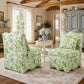 French Traditional Accent Chair with Scalloped Back and 1.75 lb High-Density Foam