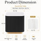 Modern Marble End Table – Genuine Marble Top & Gold Stainless Steel Base