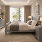 Transitional Sleigh Bed – Timeless Wood Elegance for Modern Bedrooms