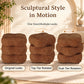 3-Level Swivel Stool with 2 Rotating Tiers, No Assembly Required