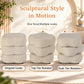3-Level Swivel Stool with 2 Rotating Tiers, No Assembly Required