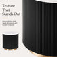 Modern Marble End Table – Genuine Marble Top & Gold Stainless Steel Base