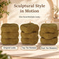 3-Level Swivel Stool with 2 Rotating Tiers, No Assembly Required
