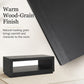 Contemporary Oak Coffee Table – Open Shelf Design with Plinth Base