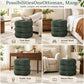 3-Level Swivel Stool with 2 Rotating Tiers, No Assembly Required