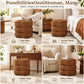 3-Level Swivel Stool with 2 Rotating Tiers, No Assembly Required
