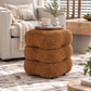 3-Level Swivel Stool with 2 Rotating Tiers, No Assembly Required