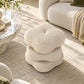 3-Level Swivel Stool with 2 Rotating Tiers, No Assembly Required
