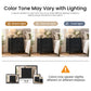 Traditional 3-Drawer Nightstand with Solid Wood Legs, Quick Assembly