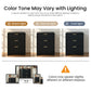 Fluted 3 Drawer Nightstand, Modern Wooden Storage Cabinet with Ribbed Drawer Fronts