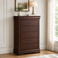 3-Piece Transitional Bedroom Storage Set with Nightstand, Chest & Dresser (Mirror Optional)