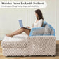 Beige Chaise Lounge-Detailed images (good support and long-lasting durability)