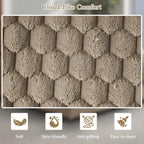 Light Brown Chaise Lounge-Close-up pictures of fabric details