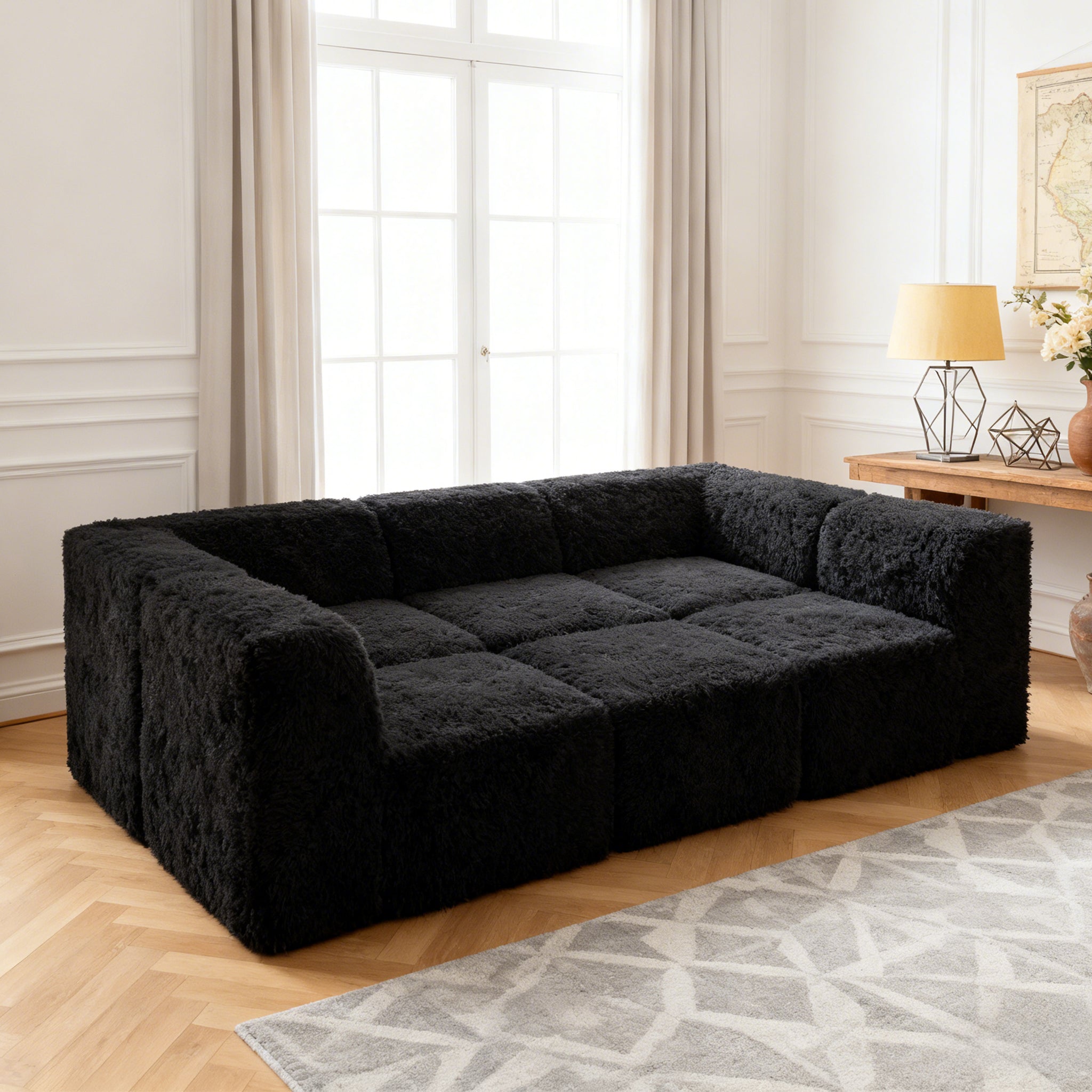 Black  daybed  Additional lifestyle scenes showing everyday home use