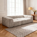 Taupe gray daybed  Additional lifestyle scenes showing everyday home use