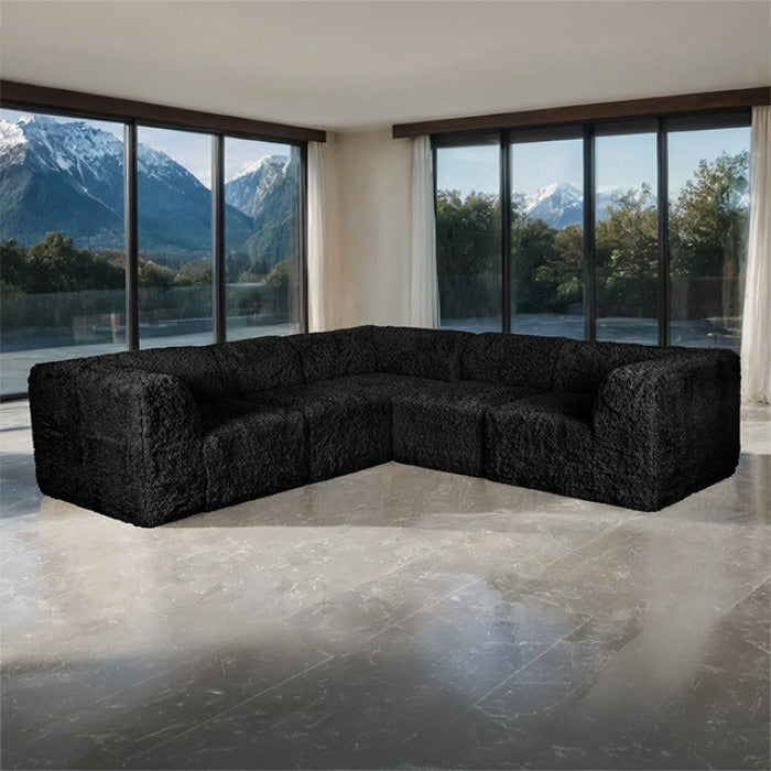 Black Sofa with Dual Arms--Additional lifestyle scenes showing everyday home use
