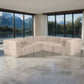 Taupe gray Sofa with Dual Arms--Additional lifestyle scenes showing everyday home use