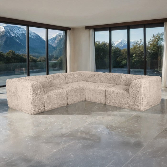 Taupe gray Sofa with Dual Arms--Additional lifestyle scenes showing everyday home use