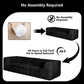 The Black  sofa comes in simple packaging and requires no assembly.