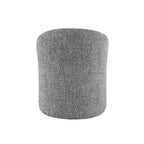 Contemporary Barrel Dining Chair with Casters – OEKO-TEX® Certified Upholstered Arm Chair