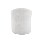 Contemporary Barrel Dining Chair with Casters – OEKO-TEX® Certified Upholstered Arm Chair