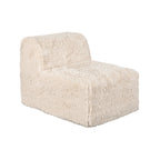 Contemporary Modular Sectional Sofa with Asymmetrical Single Backrest – Deep Seating Comfort