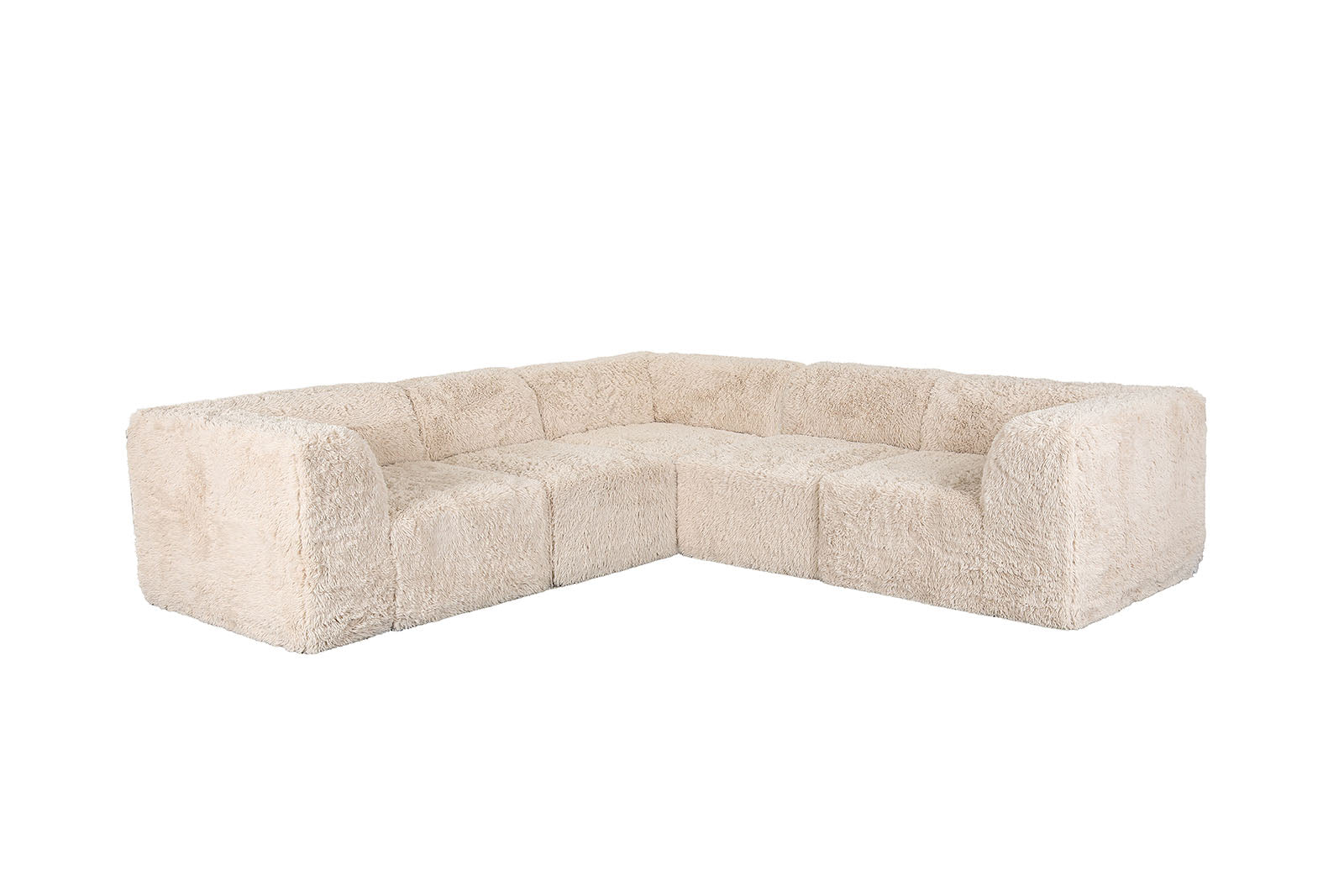 Contemporary Symmetrical Modular Sofa with Dual Arms – Deep Seating Sectional Design