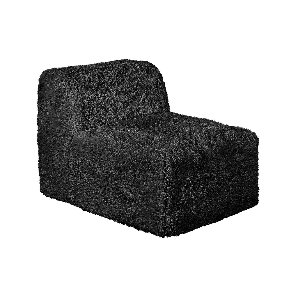 Contemporary Modular Sectional Sofa with Asymmetrical Single Backrest – Deep Seating Comfort