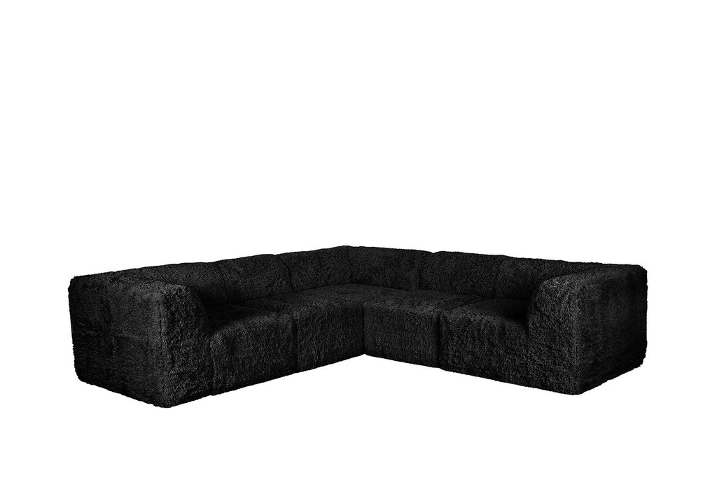 Contemporary Symmetrical Modular Sofa with Dual Arms – Deep Seating Sectional Design