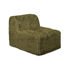 Contemporary Modular Sectional Sofa with Asymmetrical Single Backrest – Deep Seating Comfort