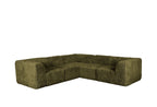 Contemporary Symmetrical Modular Sofa with Dual Arms – Deep Seating Sectional Design