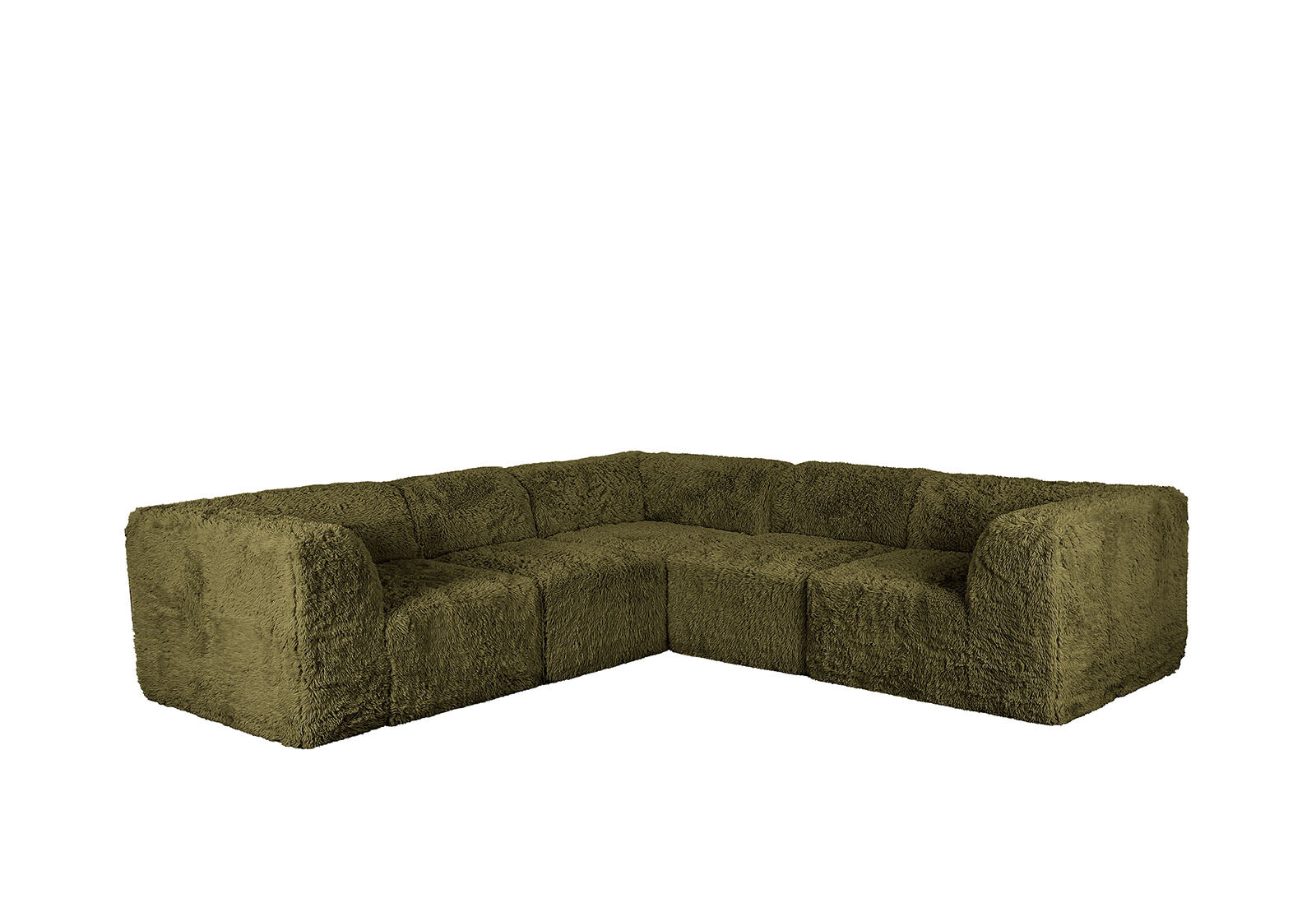 Contemporary Symmetrical Modular Sofa with Dual Arms – Deep Seating Sectional Design