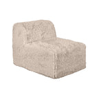 Contemporary Modular Sectional Sofa with Asymmetrical Single Backrest – Deep Seating Comfort