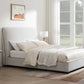 Contemporary Mattress Ready Bed – OEKO-TEX, Brown Contrast Welt