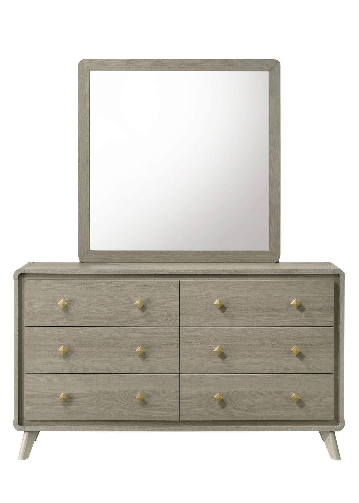 green emerald velvet dress Modern Gray Chest with Gold Drawer Pulls