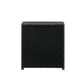 Contemporary Wood Nightstand with Dovetail Drawer & Storage – Modern Bedside Table with Finger Pull Handle