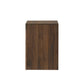 Contemporary Wood Nightstand with Dovetail Drawer & Storage – Modern Bedside Table with Finger Pull Handle