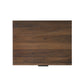 Contemporary Wood Nightstand with Dovetail Drawer & Storage – Modern Bedside Table with Finger Pull Handle