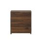 Contemporary Wood Nightstand with Dovetail Drawer & Storage – Modern Bedside Table with Finger Pull Handle