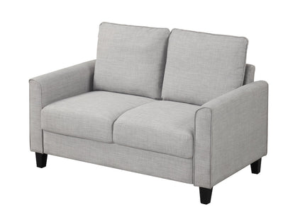 Light Grey Linen Loveseat | NX6005LG-LV