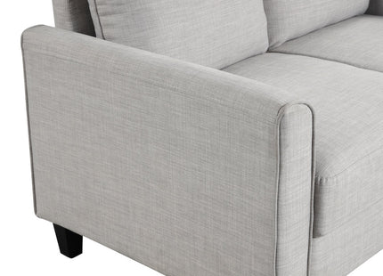 Light Grey Linen Loveseat | NX6005LG-LV