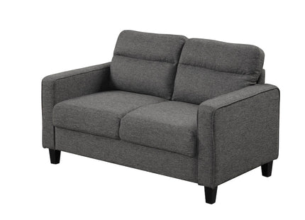 Dark Grey Linen Loveseat | NX6006GY-LV