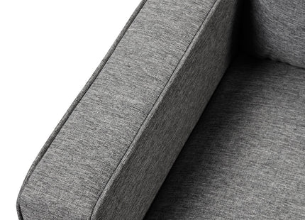 Dark Grey Linen Chair | NX6006GY-CH