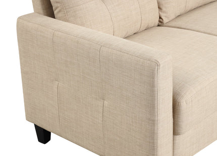 Oatmeal Linen Living Sofa | NX6007OM-SF