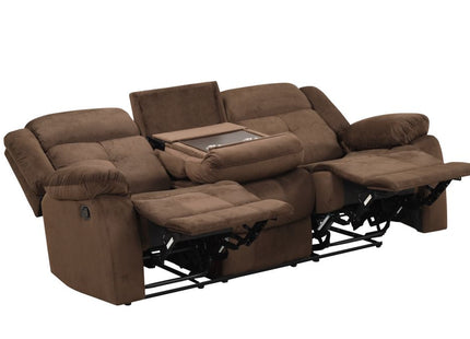 3-PC Motion Reclining Sofa Set – 82” Manual & Swivel Glider | R9824M-PK-B