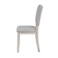Transitional Upholstered Dining Side Chairs (Set of 4) with Padded Seats